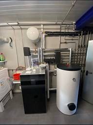 Wärmepumpe in 55452 Windesheim installiert © SaniThek Frank Erdmann-Krebs Wärmepumpe in 55452 Windesheim installiert © SaniThek Frank Erdmann-Krebs